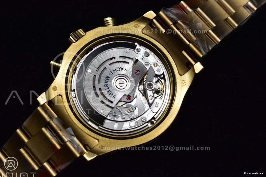 Dial II 1218 116688 KF Comfortable Best YachtMaster on Edition YG Bracelet White YG 1:1 A 1225